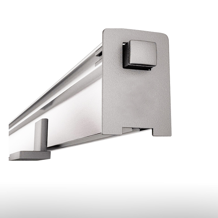 Bas de porte coulissante acoustique - Top Slide Magnetic