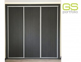 Vinyl sliding doors wardrobe - Serie 3